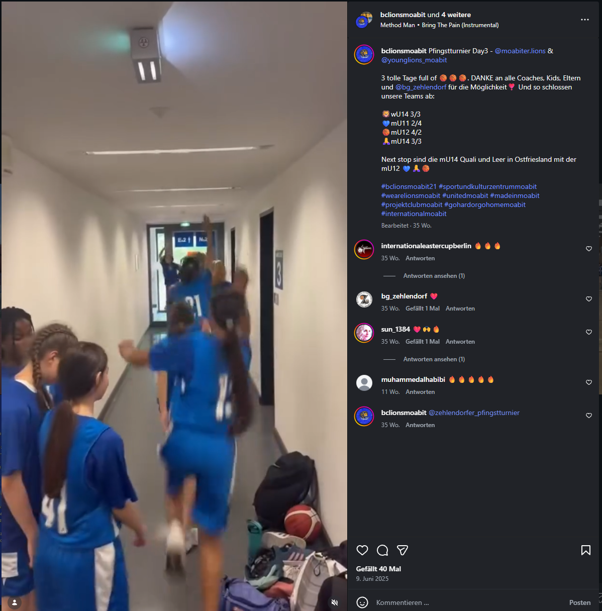 Training & Team – Impression